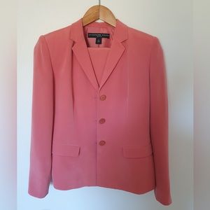 Pink Silk Suit Set
